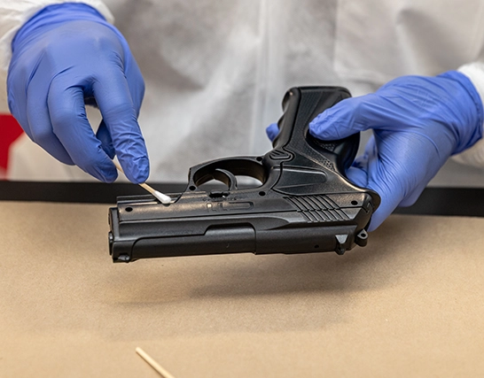 dna toolbox gun evidence