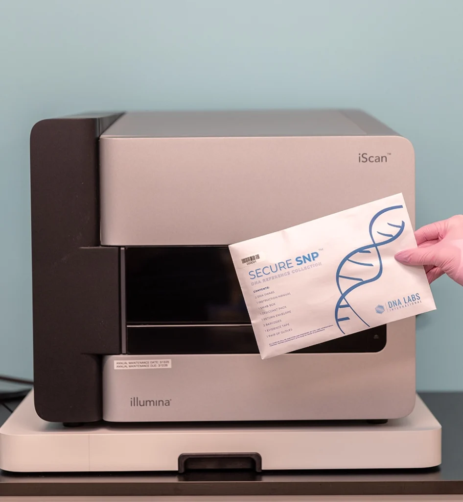 DNA scanner with Secure SNP packet.